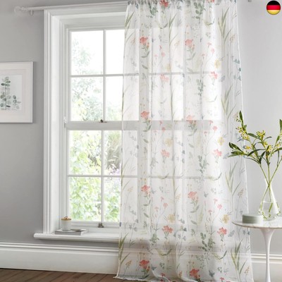 Dreams & Drapes Vorhänge ? Federblendung ? Schlitz-Oberseite ? 140 x 122 cm 