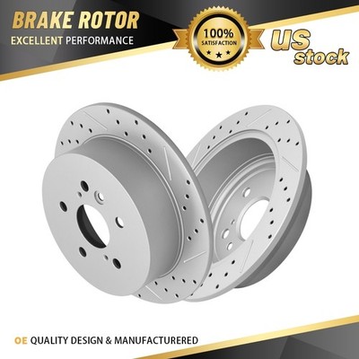 288mm Rear Disc Brake Rotors for Lexus RX330 RX350 RX400h Toyota Highlander