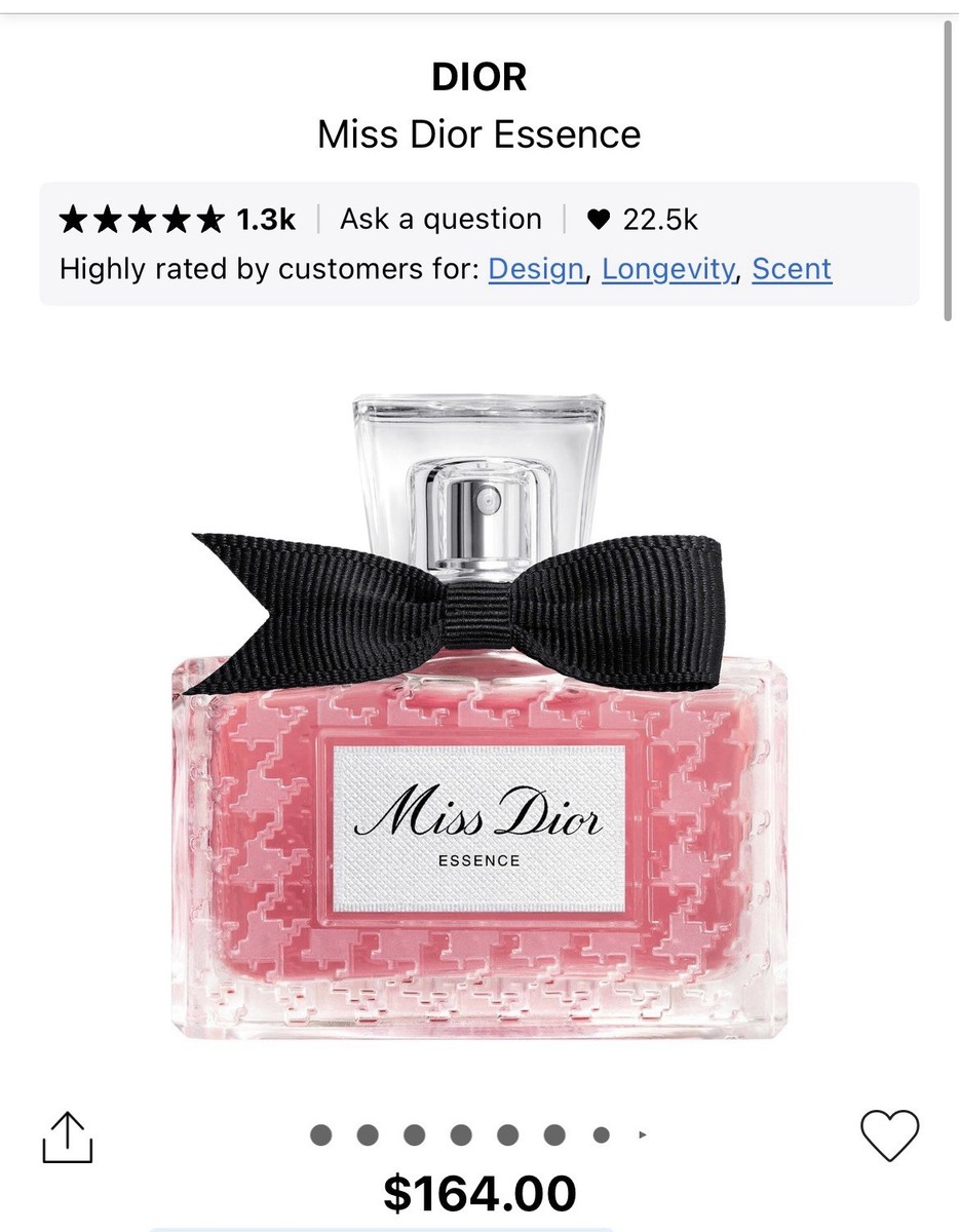 Miss Dior Essence 1.7 Fl. Oz. | eBay
