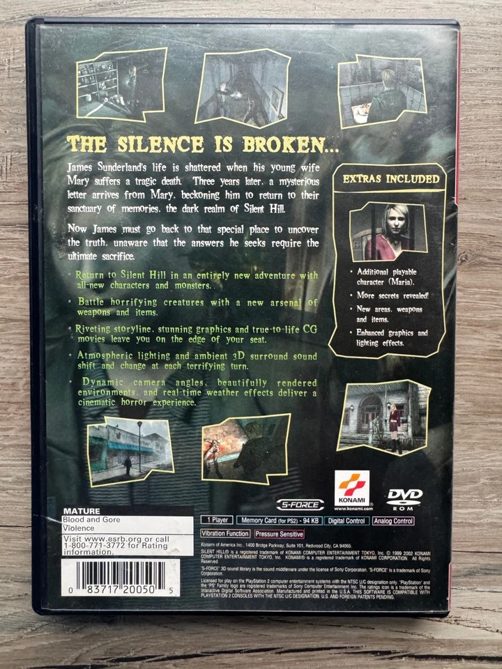 Silent Hill 2 Greatest Hits PS2 PlayStation 2 Complete CIB Tested Pristine Disc - Image 2 of 4