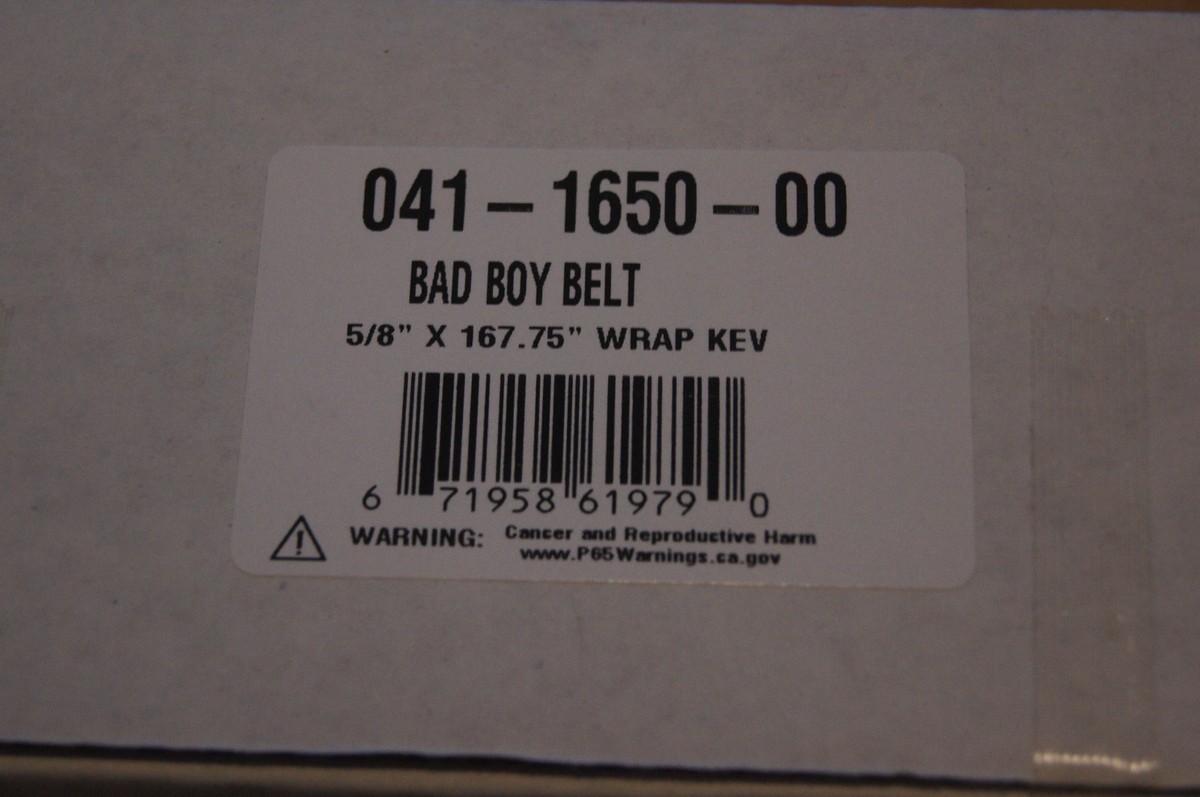 Cinghia Di Ricambio Per Falciatrice Bad Boy Outlaw Con Materiale - Foto 8