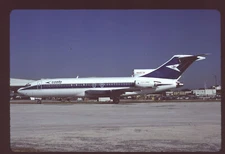 Orig 35mm airline slide Saeta 727-100 N846TW