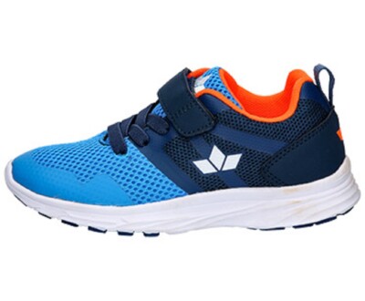 LICO Napier VS Jungen Sneaker,Sportschuhe,Klett,Blau/Marine/Orange,Gr. 38