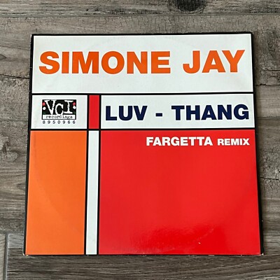 Simone Jay - Luv - Thang (12'' MIX - ITALY 1998)