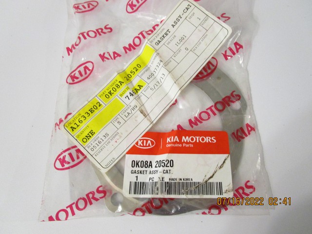Hyundai kia 0k08a20520