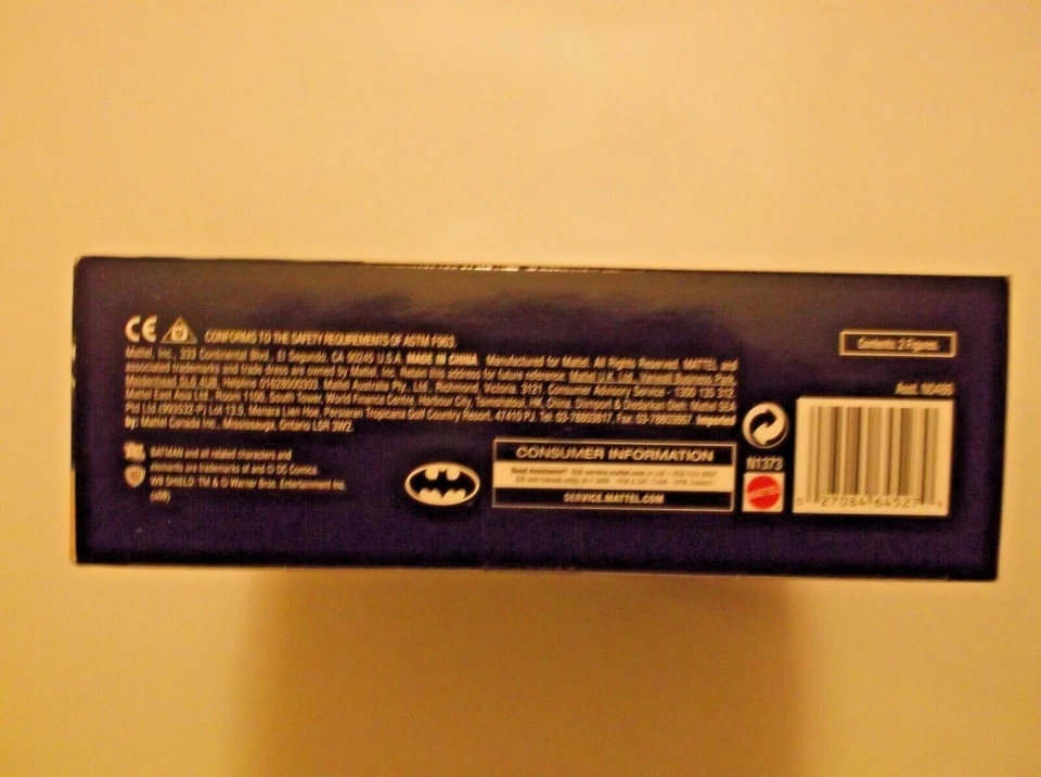 Dark Knight Batman Vs Joker Movie Masters Figures Near Mint New - Image 4 of 4