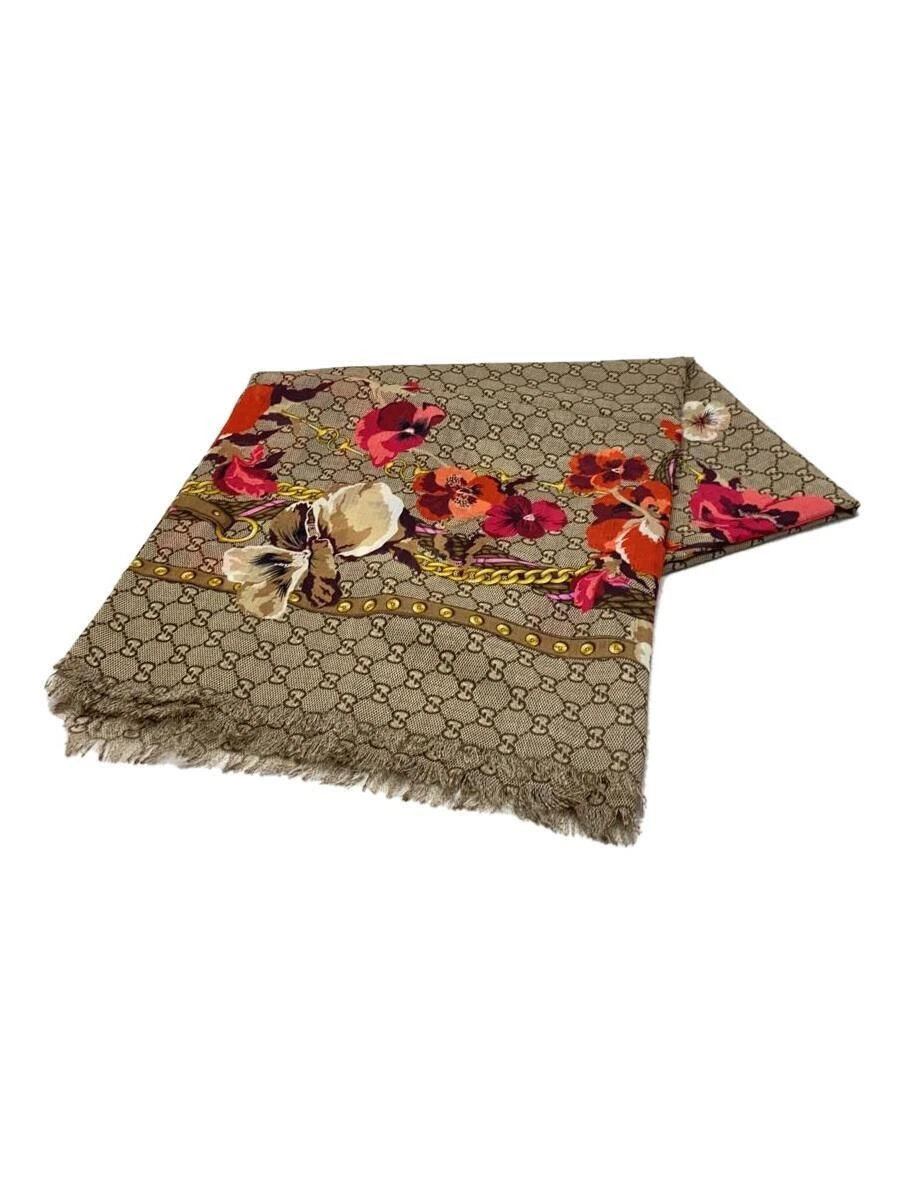 Echarpe femme GUCCI laine multicolore motif complet occasion