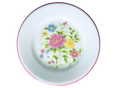 Bauscher Weiden Bavaria Germany Flower Porcelain 4.75  Demitasse Saucer