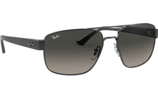 RAYBAN RB3663 004/71 GUNMETAL/GREY GRADIENT LENS  60MM 