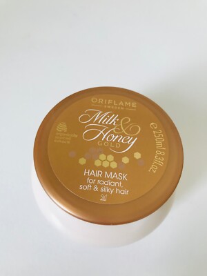 Oriflame Milk & Honey Gold Haarmaske (für strahlendes, weiches + seidiges Haar 250ml)