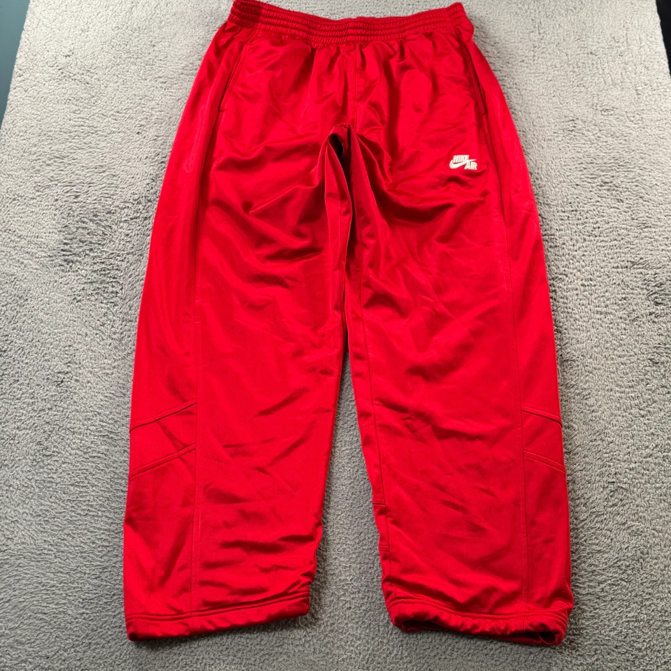 Nike Air Trainingsanzug Herren 3XL Vintage Y2K HipHop Loose Fit Rot Baggy Oversized - Bild 3 von 4