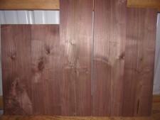 5 PC WALNUT LUMBER WOOD KILN DRIED BOARDS LOT 1900V FLAT 1/2" THICK END MATCHED