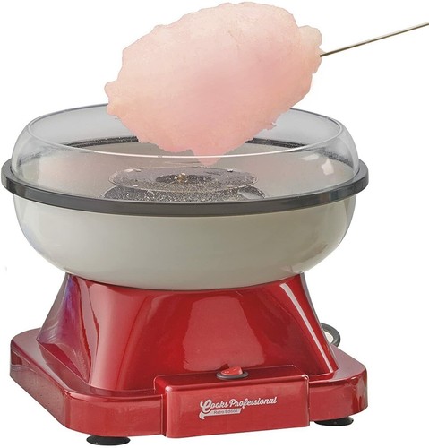 Cooks Professional Retro Zuckerwatte Maschine Elektrisch Maschine Zucker Baumwolle