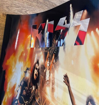 KISS Japan Tour 2001 Concert Program Tour Book with Ticket Stub