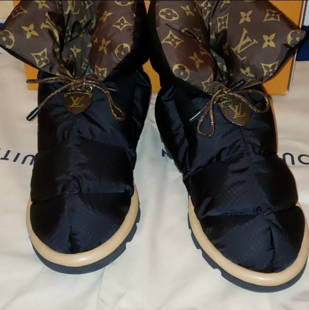 louis vuitton pillow boots price