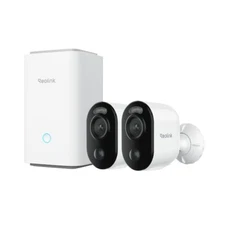 Reolink Home Hub with Argus 3E Wireless Security System with 3MP Battery Cameras
