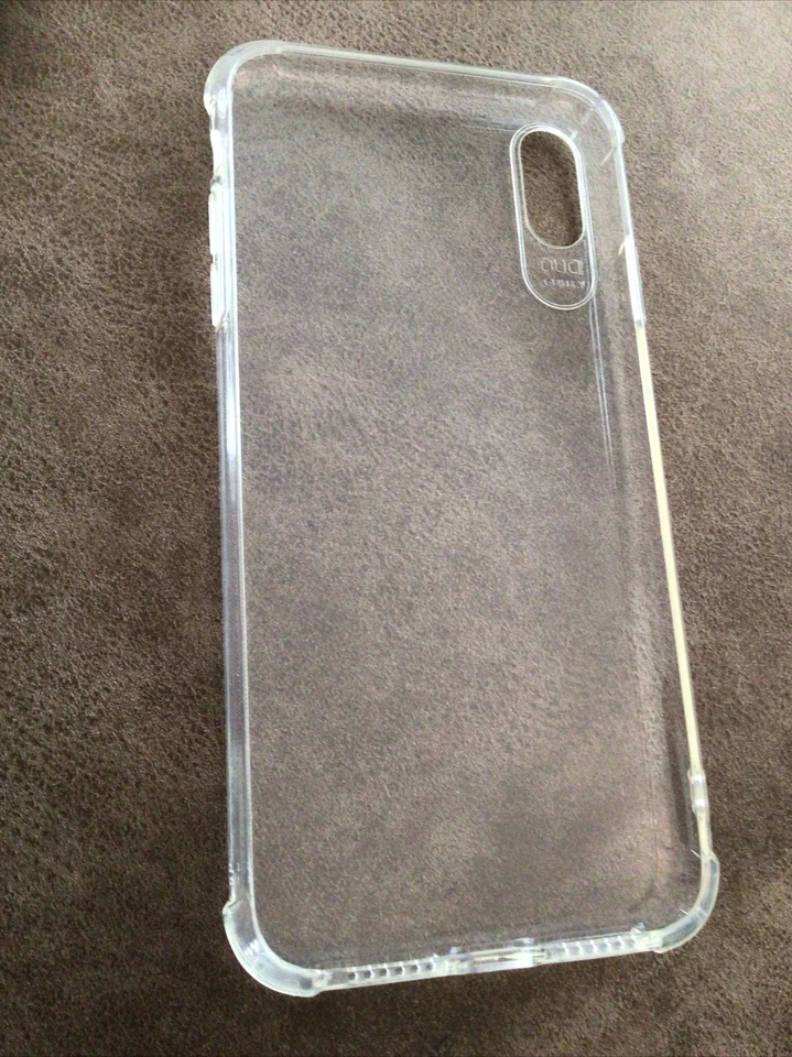 Clear Silicone Rubber Gel Protective Case Cover Skin For Apple iPhone XS Max - Image 4 of 4