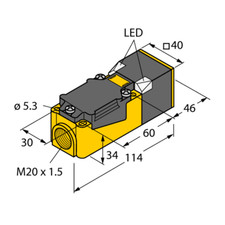TURCK BI15-CP40-Y1X 10110 Inductive sensor  KD