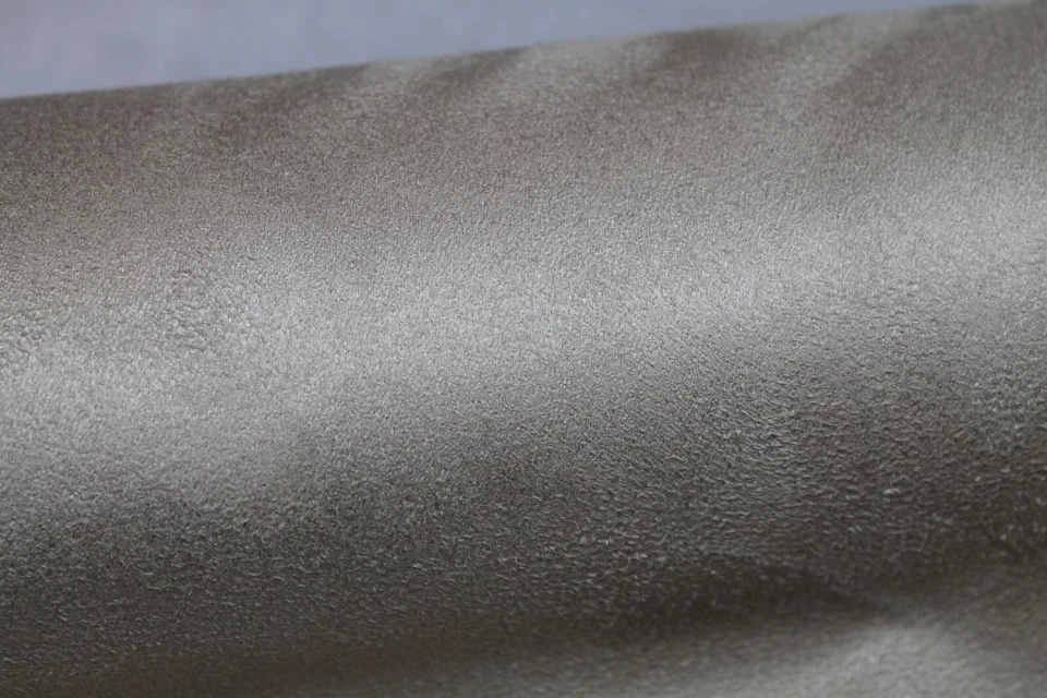 Tela interior tapicería tapicería gamuza marrón claro 54" Foto 3 de 3