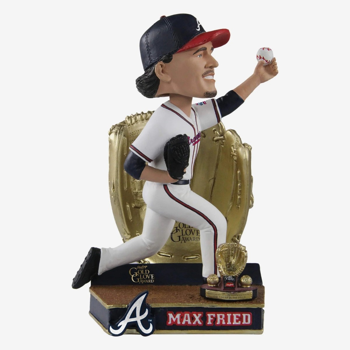 Max Fried Atlanta Braves 2021 Gold Glove Bobblehead MLB