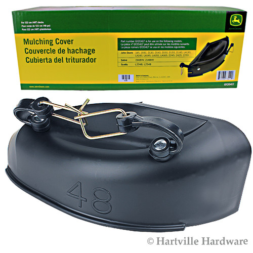 John Deere Original Equipment Grass Mulching Attachment #GY20417