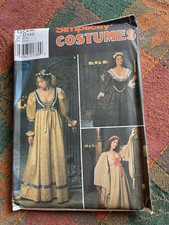 Simplicity  Pattern 8192 Renaissance Medieval Uncut Choose Size