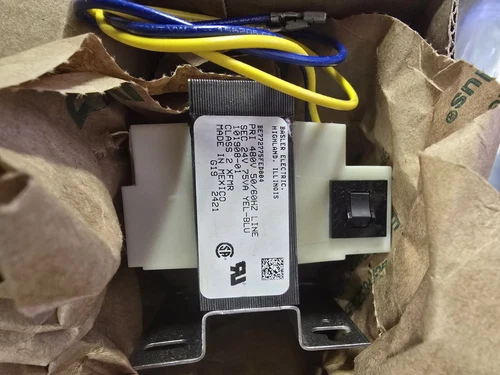 42W94 Lennox 460V - 24V 75Va Transfomer OEM 42W94 HVAC Electrical 480v-24v