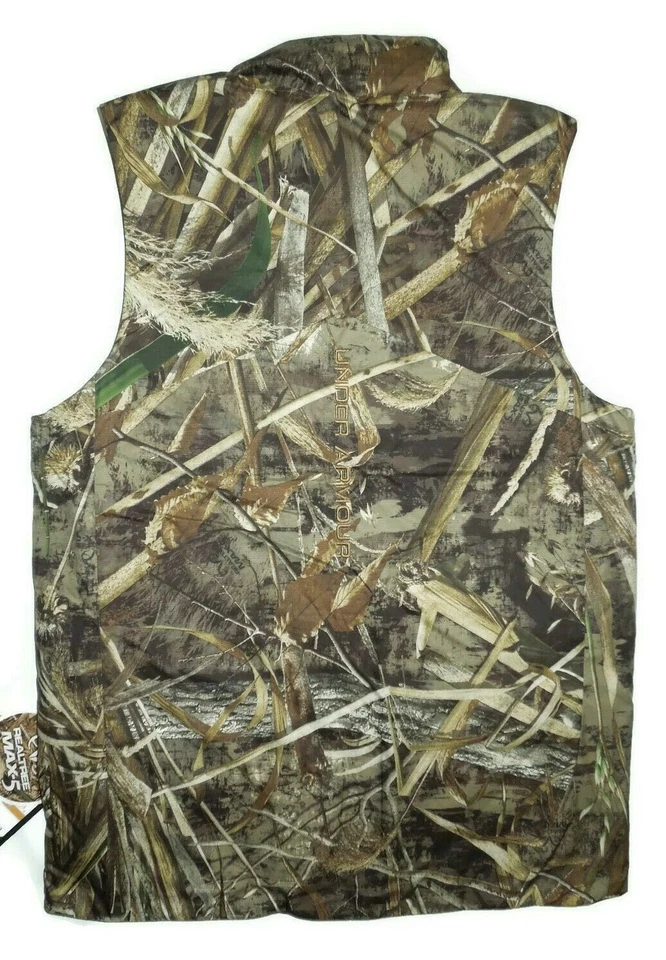 Under Armour men's Skysweeper Down fil Hunting Vest - Small - Realtree Max Camo - Image 3 of 4