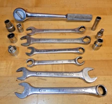 Vintage S-K Ratchet Lot - 1/2” 42470 Misc Sockets ADAPTERS - S-k Wrenches all SK