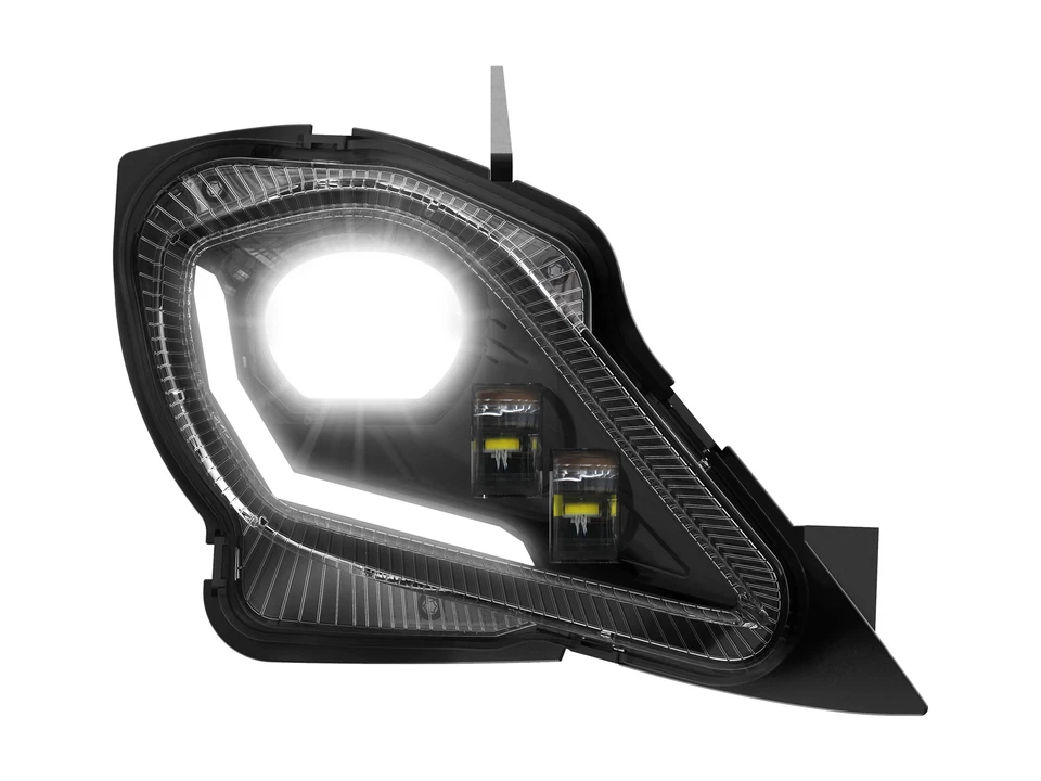 LED Headlights DRL Yellow Turn for Yamaha Raptor 700 250 350 YFZ 450 450R 06-23 - Image 4 of 4