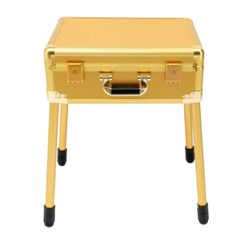 Professional Makeup Train Case 4 in 1 Rolling Cosmetic Trolley Beauty Travel Box - Picture 2 of 24