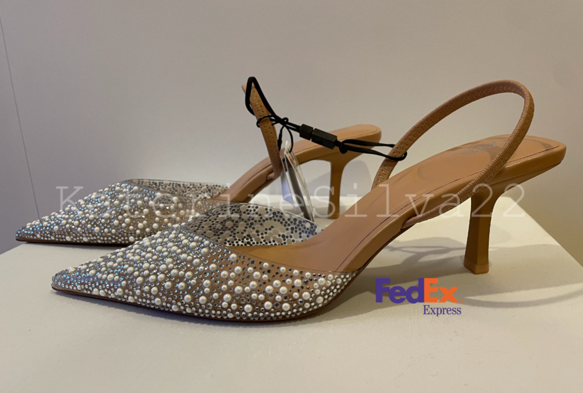 ZARA NEW WOMAN SS25 BEIGE HIGH-HEEL SLINGBACK SHOES WITH ZARA NEW WOMAN SS25 BEIGE HIGH-HEEL SLINGBACK SHOES WITH