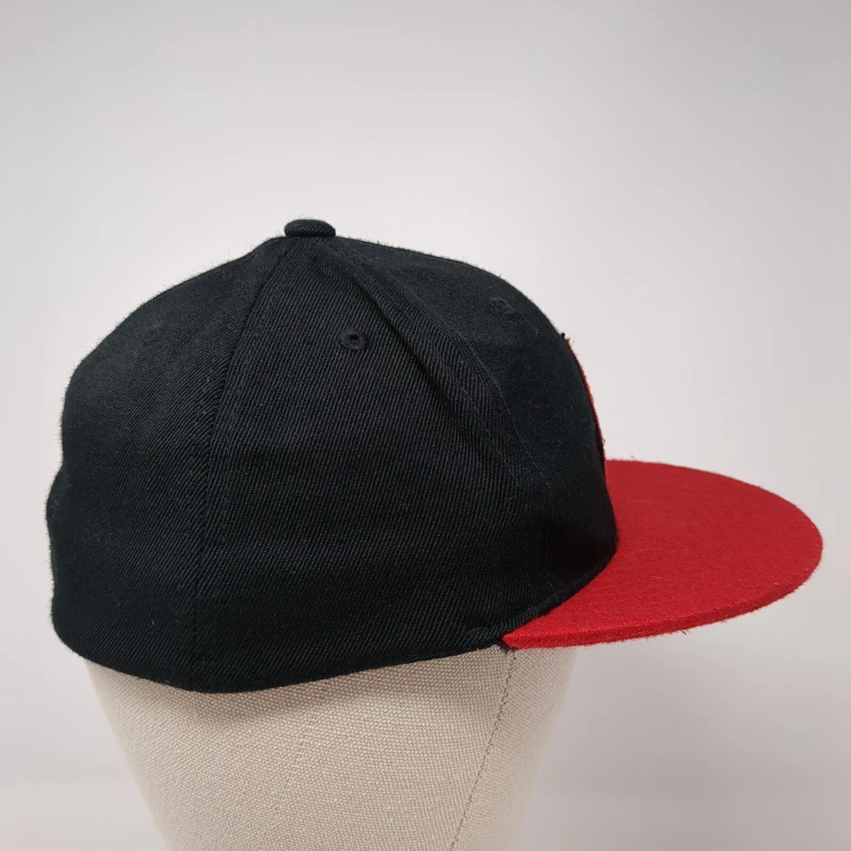 Volcom Youth Fitted Hat Multicolor One Size Flexfit Embroidered Vented Holes - Image 4 of 4