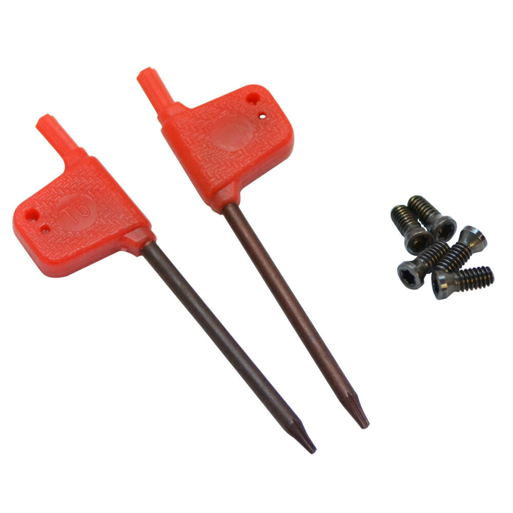 5/16 5 Pc Indexable Carbide Insert Turning Tool Bit Lathe Set C6 Chipbreaker - Foto 10