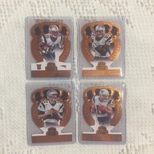 Tom Brady Patriots Panini Crown Royale Bronze White Edelman Gronkowski '14 Lot