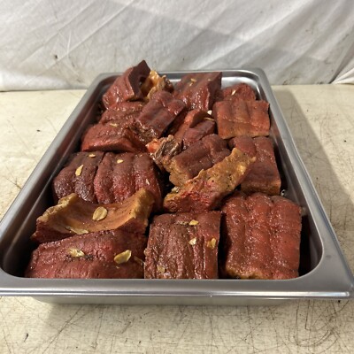 faux food tray, Fake Food , Ribs, Fake Ribs, Movie Set Fake Food Display 