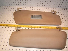 Mercedes Early  W111,W112,W110 Sedans Only L & R  GRAY sun OEM 2 Visors,Type #1