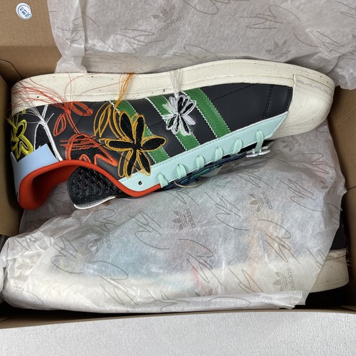 Sean Wotherspoon x Adidas Superstar SST AEC Super Earth GX3823 Black Skate Shoes - Picture 3 of 5