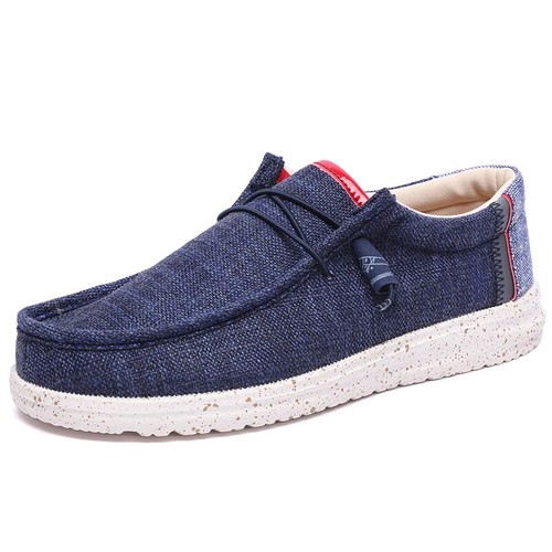 Luxury Summer Men Canvas Shoes Casual Dude Shoe Lightweight Plus Big Size 49 50 - Picture 32 of 41