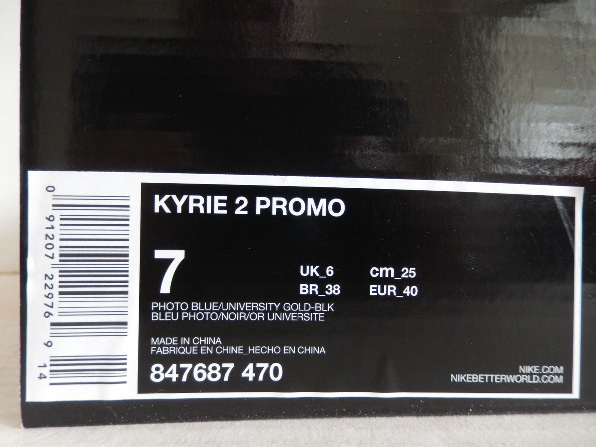 Size 7 - Nike Kyrie 2 Promo EYBL for sale online | eBay