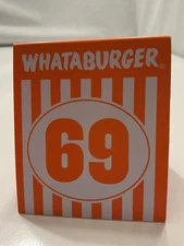 Whataburger Table Tent Number 69