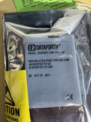 Dataforth SCM7BPT  1460 Non-isolated Signal Pass Thru