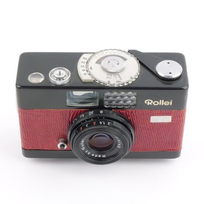 Rollei 35 B Triotar 3.5/40mm Red Snake Skin Special Order