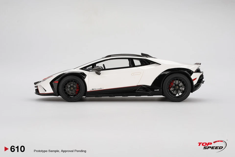 Top Speed Lamborghini Huracan Sterrato Bianco Asopo 1:18 - Image 3 of 4
