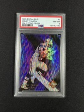 1995 Emmitt Smith Collector’s Edge Excalibur 22K Raindrop Prism PSA 8 - Pop 1