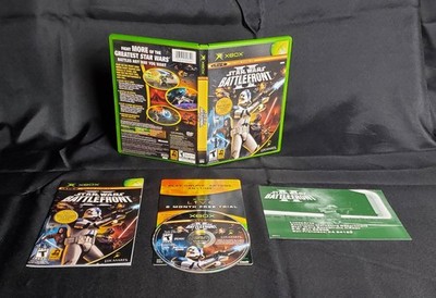 Star Wars Battlefront II Original Xbox Complete Manual + Registration Card CIB