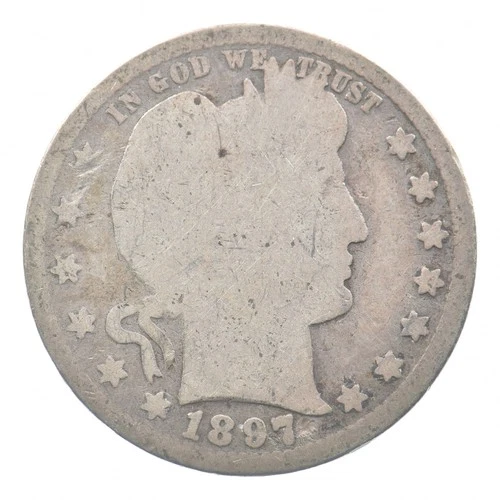 1897 Barber Quarter Estate Coin Collection *313