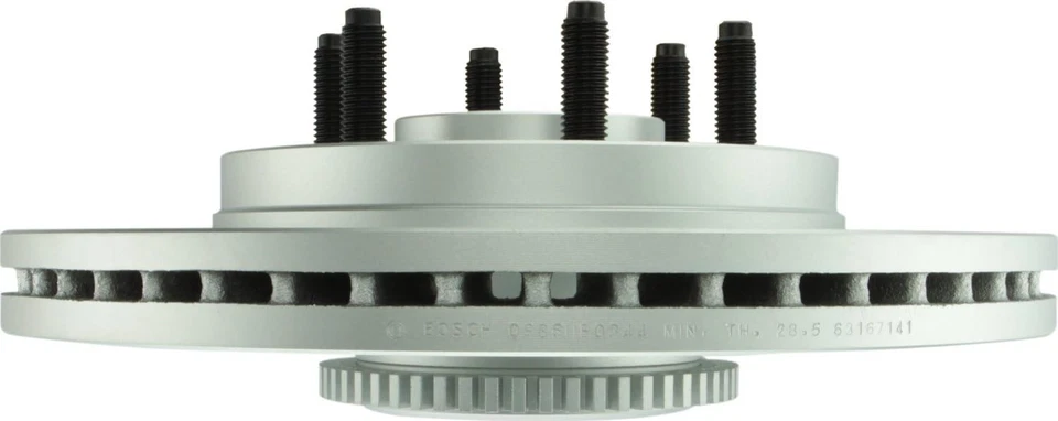 Rotor delantero y buje QuietCast 330 mm Bosch 20010347 para Ford F-150 2006 Foto 3 de 3