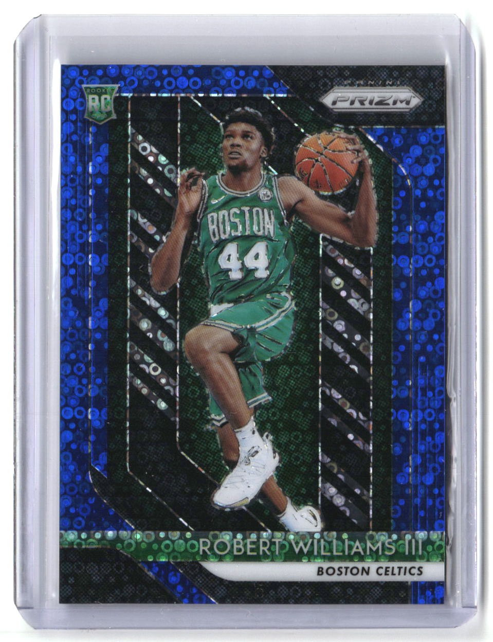 Robert Williams III Rookie #/175 2018-19 Panini Prizm Prizms Fast Break Blue