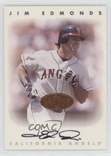 1996 Leaf Signature Series Auto Bronze Jim Edmonds Auto 14ty